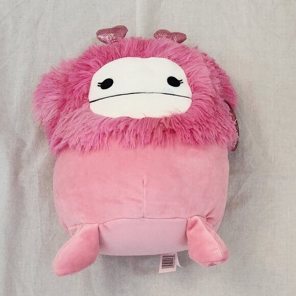 Squishmallows 11" Caparinne the Valentines Pink Bigfoot Plush Toy NWT - Picture 2 of 11